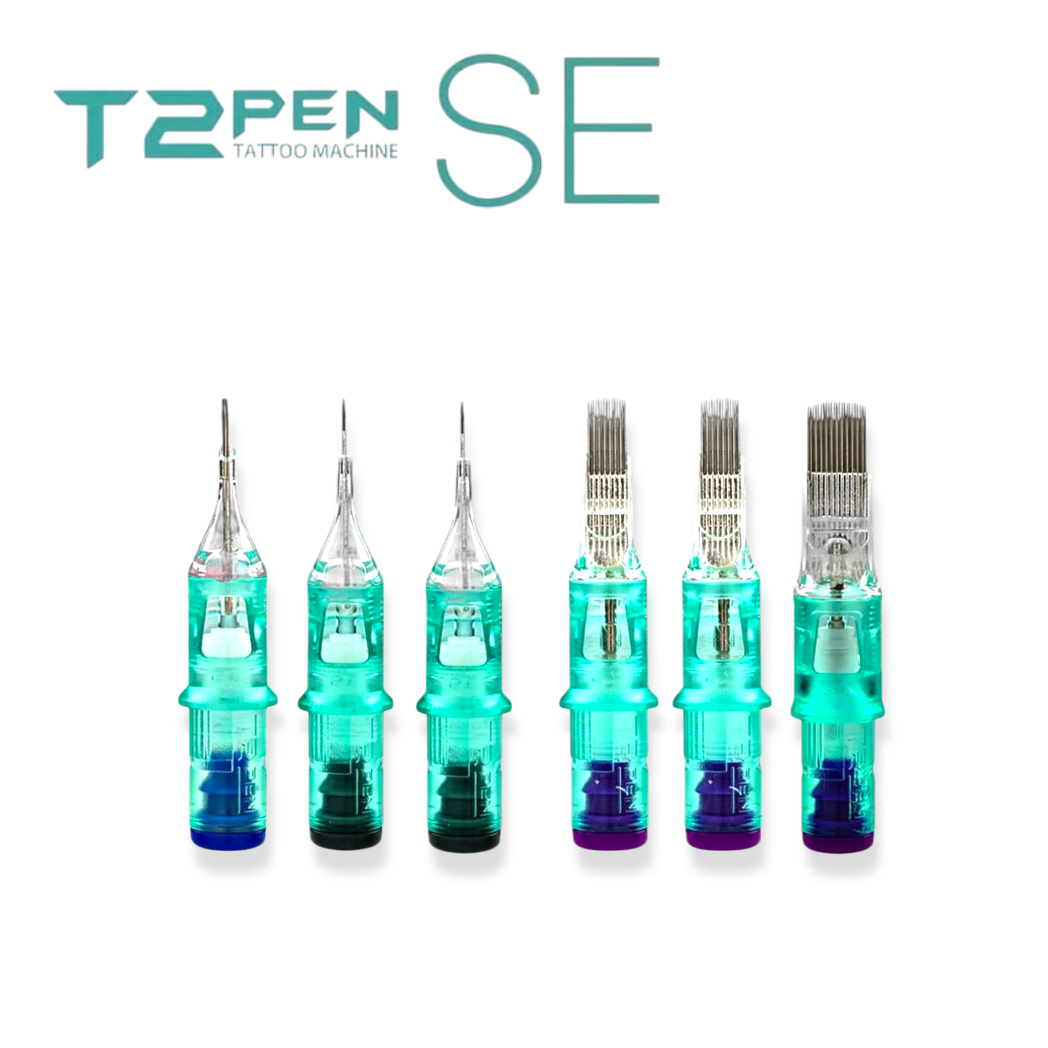T2 SE カートリッジニードル サンプルセット – InkSpire Tattoo Supply