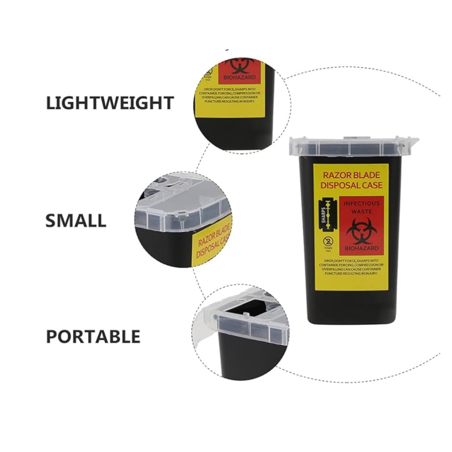 ニードル廃棄用ボックス 1L