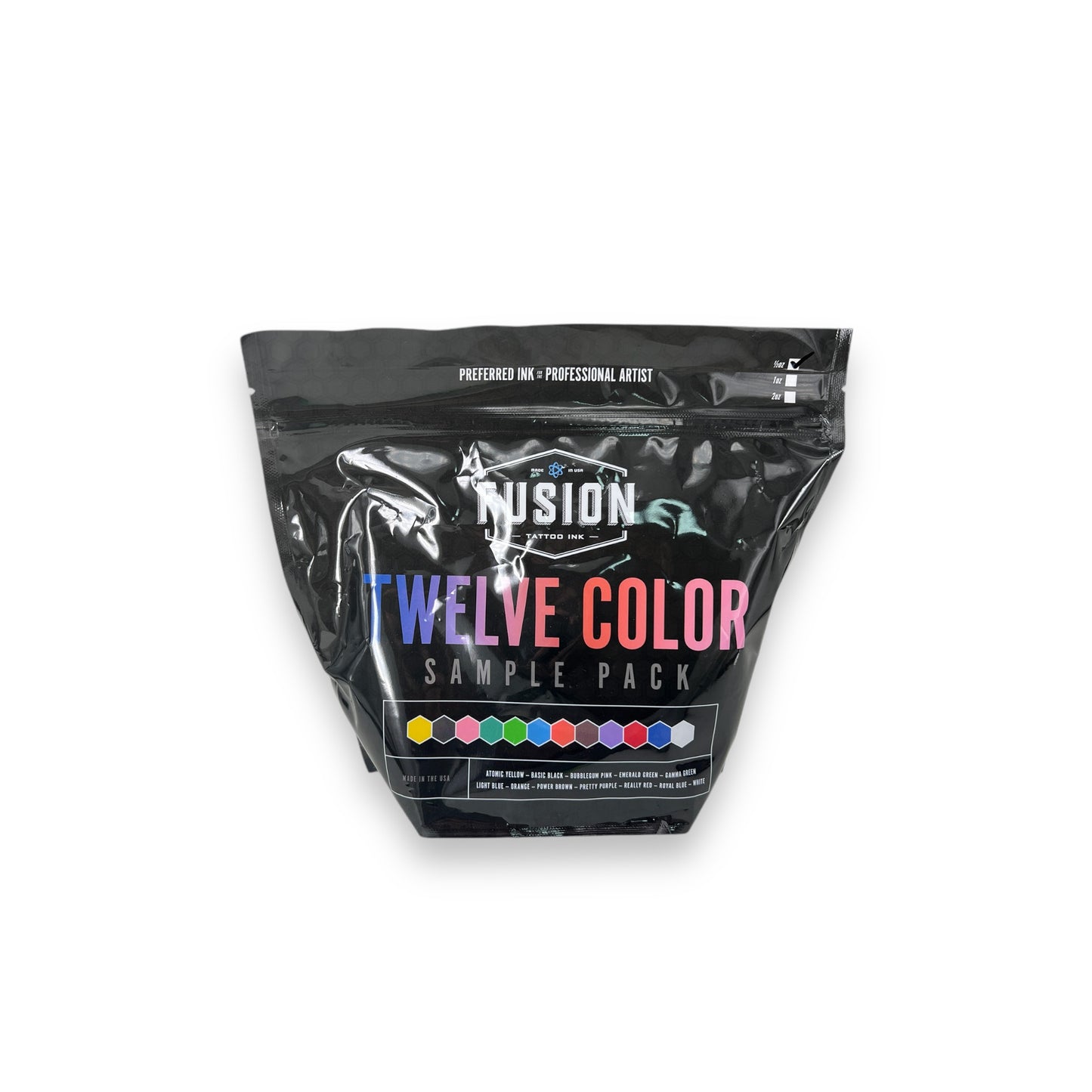 Fusion-ベーシック12色セット 1/2oz