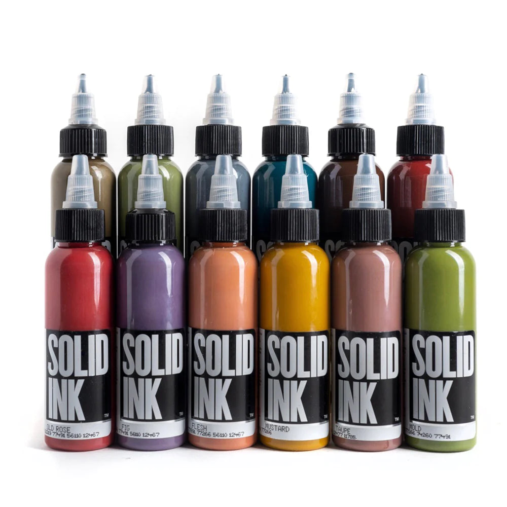 SOLID INK-Opaque 12 Color Set