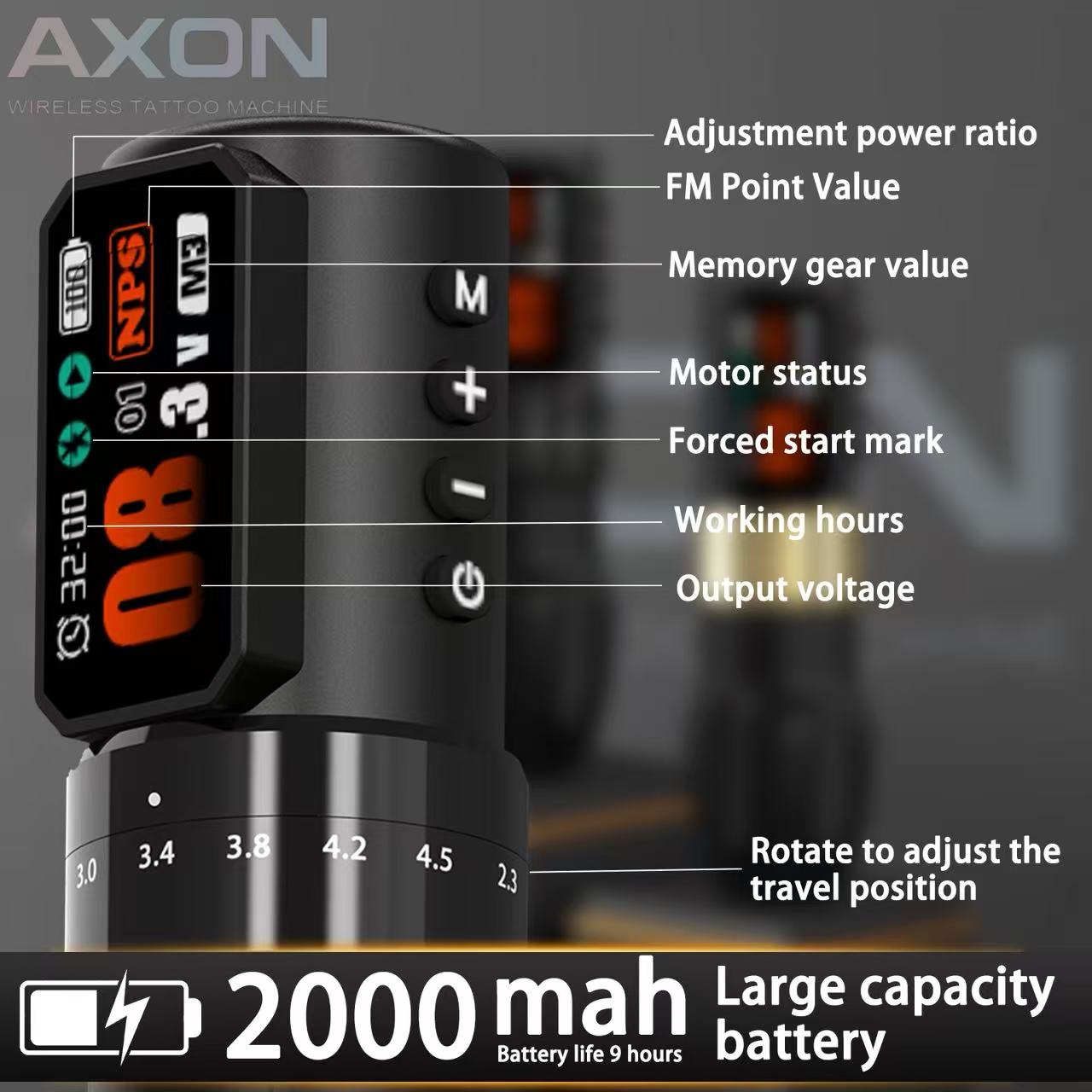 MK-AXON [アジャスタブル]