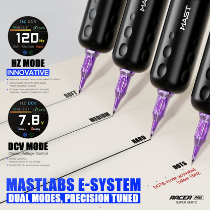 MAST RACER PRO ワイヤレスタトゥーマシン｜4.2mm Stroke
