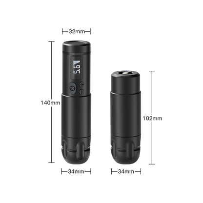 MK-C6 Wireless Tattoo Pen 4.0 + HALO Power Supply