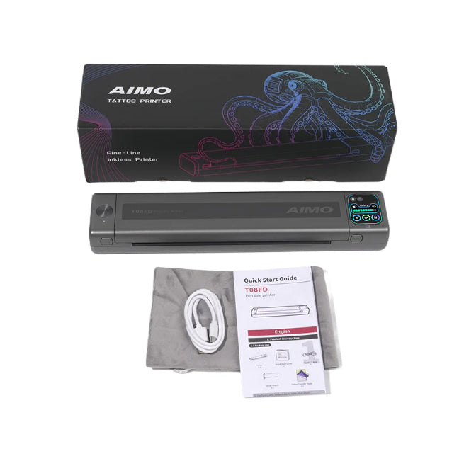 AIMO T08FD タッチスクリーンステンシルプリンター – InkSpire Tattoo