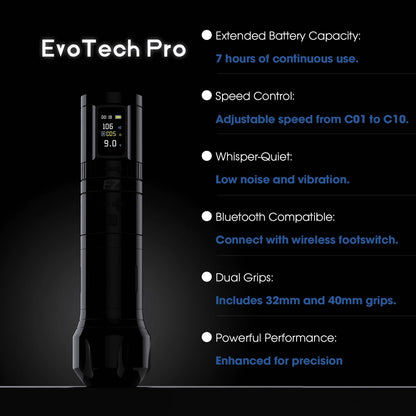 EZ-EVOTECH Pro PWM Speed Adjustable (グリップ2つ)