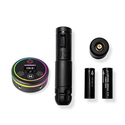 MK-C6 Wireless Tattoo Pen 4.0 + HALO Power Supply