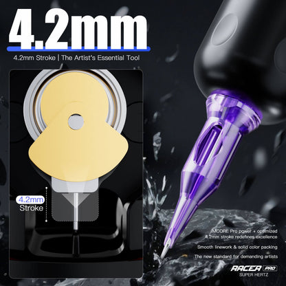 MAST RACER PRO ワイヤレスタトゥーマシン｜4.2mm Stroke