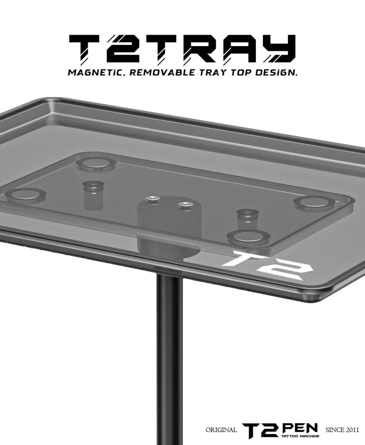 T2 Premium Tattoo Work Tray｜マグネット式 タトゥーワークトレイ