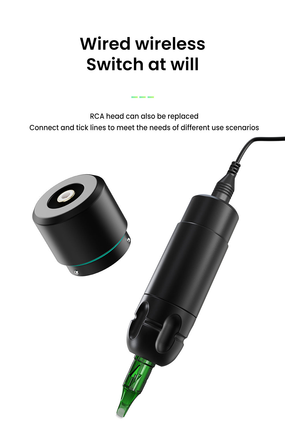 MK-C6 Wireless Tattoo Pen 4.0 + HALO Power Supply