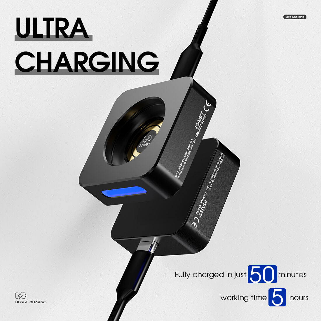 MAST RACER PRO 専用 バッテリー＆急速充電ドック｜1520mAh