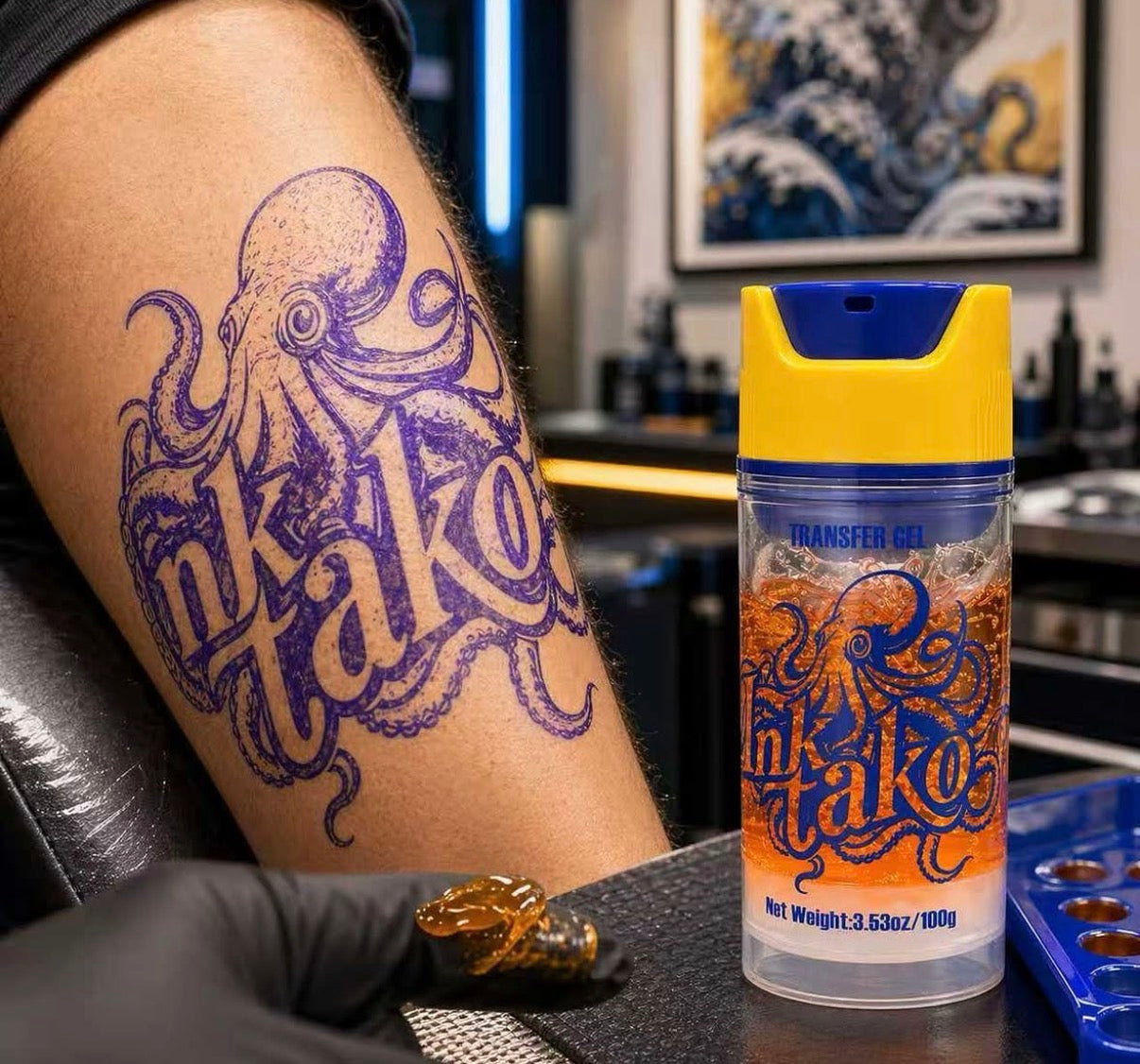 MK INKTAKO ステンシルジェル – InkSpire Tattoo Supply Japan