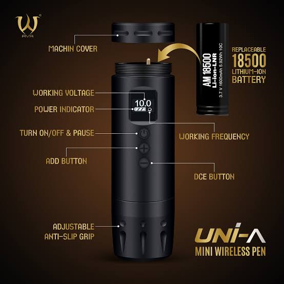 AVA UNI-A Short [4.2mm] – InkSpire Tattoo Supply Japan