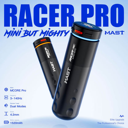 MAST RACER PRO ワイヤレスタトゥーマシン｜4.2mm Stroke