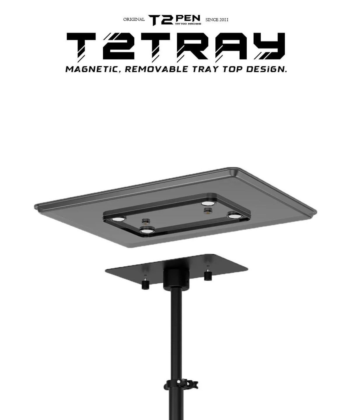 T2 Premium Tattoo Work Tray｜マグネット式 タトゥーワークトレイ