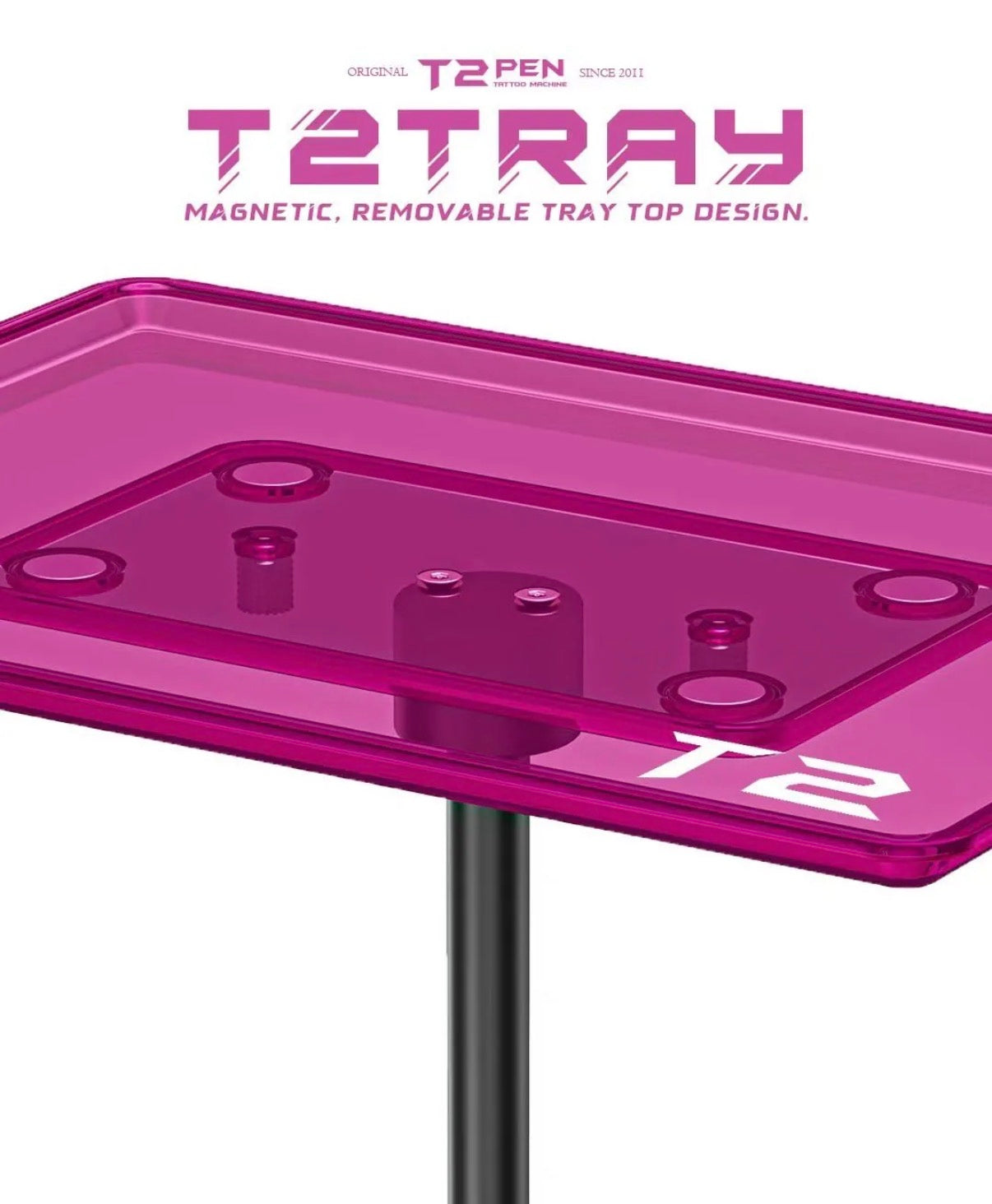 T2 Premium Tattoo Work Tray｜マグネット式 タトゥーワークトレイ