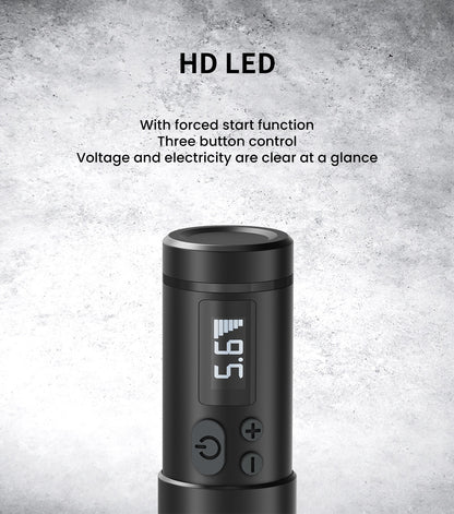 MK-C6 Wireless Tattoo Pen 4.0 + HALO Power Supply