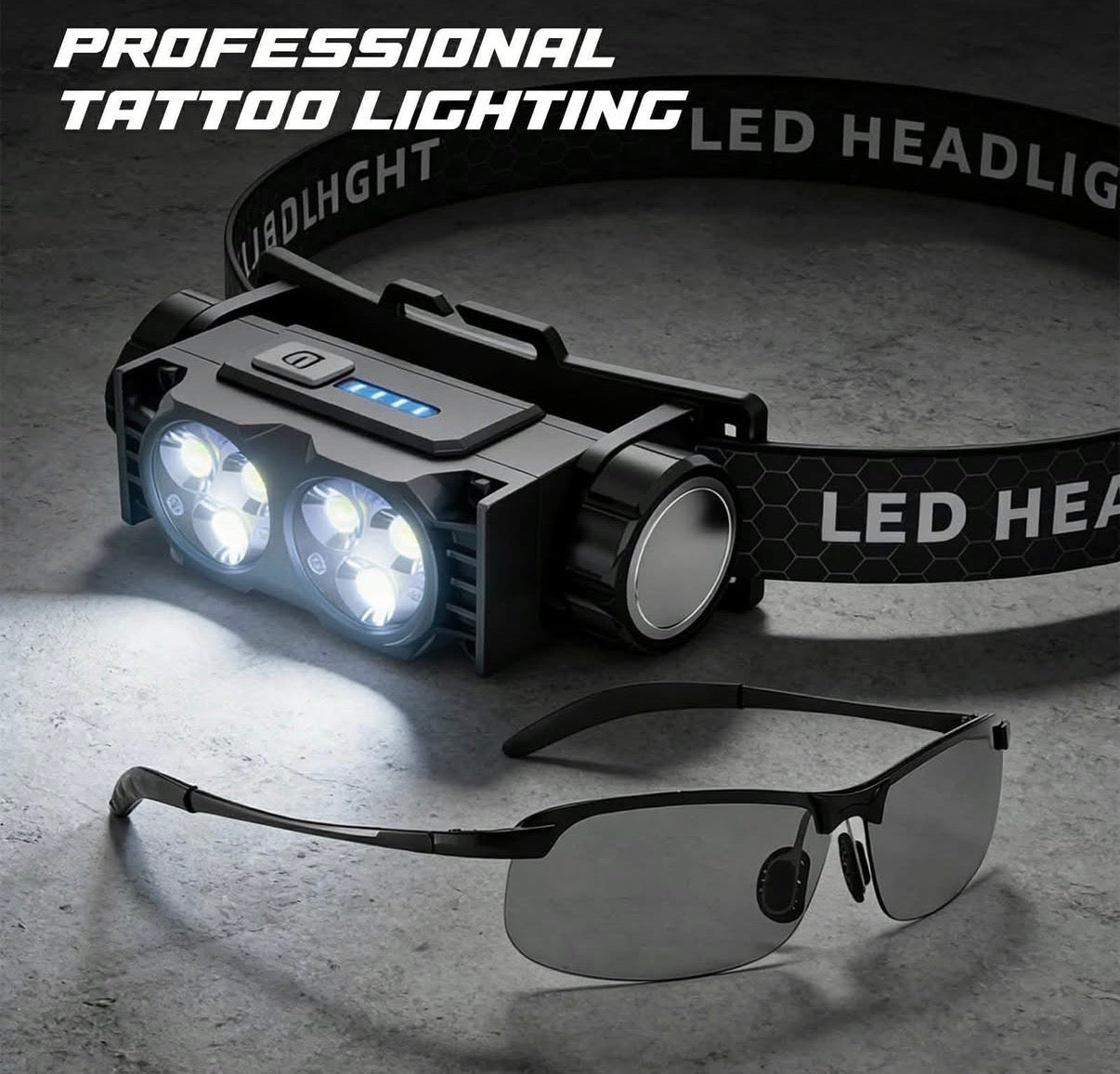 MK INKTAKO タトゥーライト&グラスキット