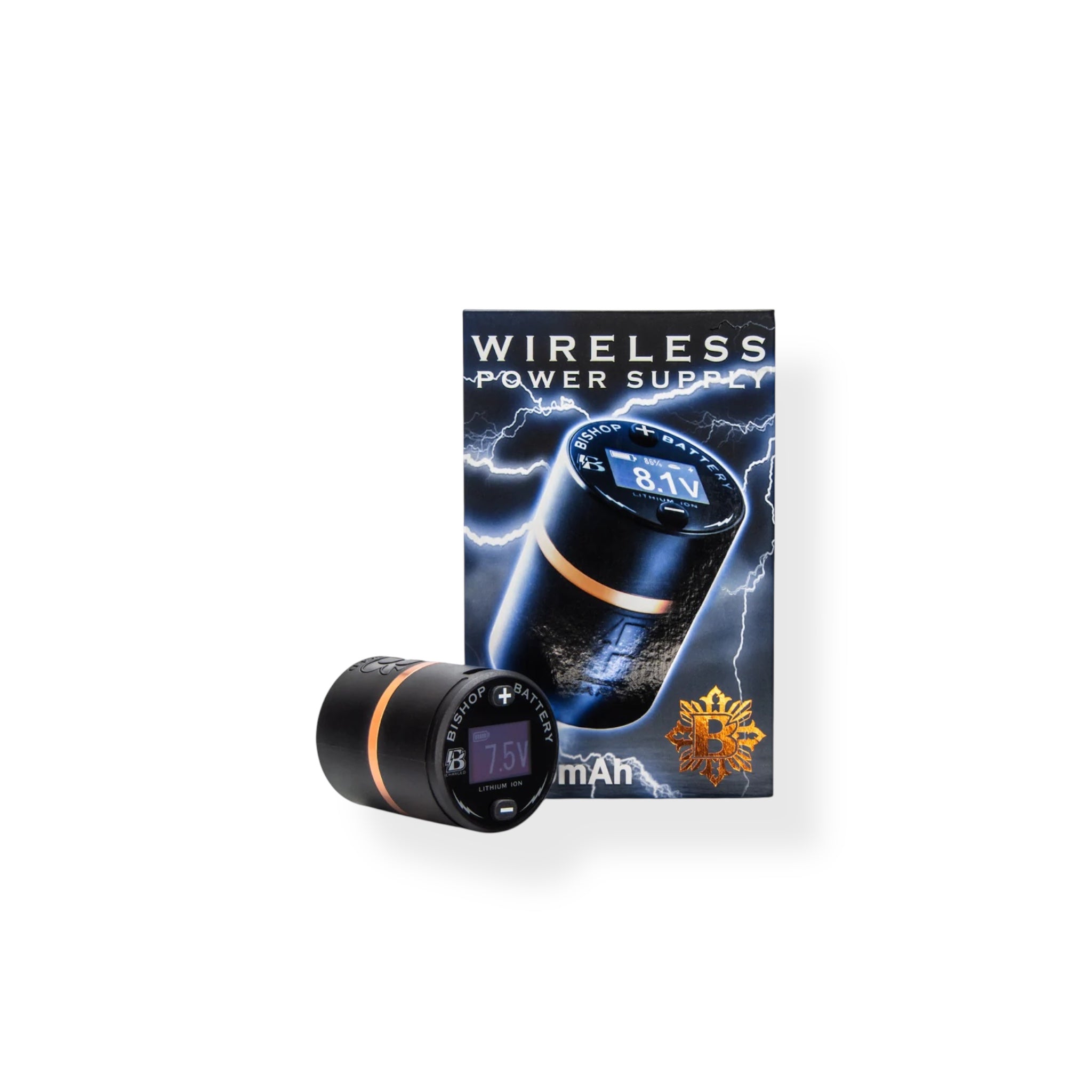 Bishop-V2 B-Charged Wireless Power Supply – InkSpire Tattoo Supply