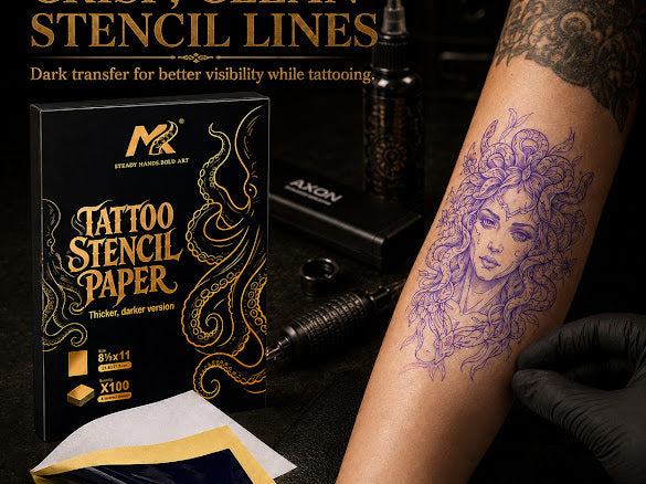 MK Darker Tattoo Stencil Paper