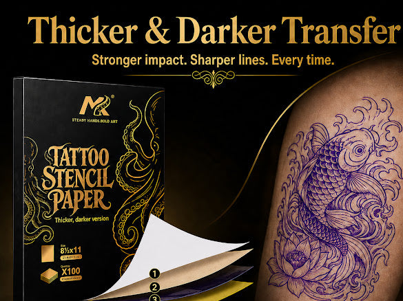 MK Darker Tattoo Stencil Paper