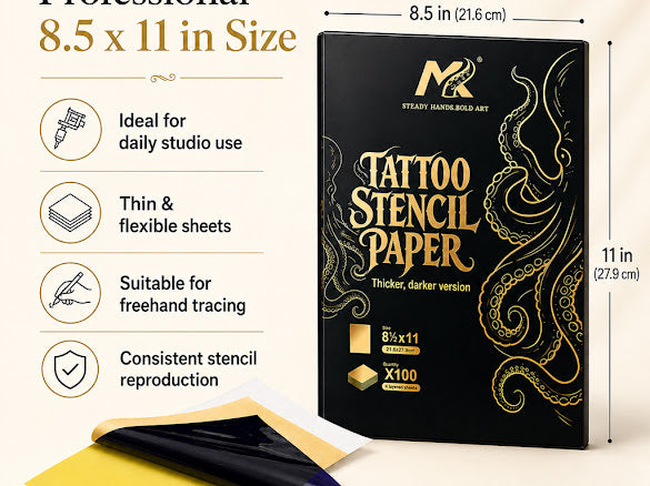 MK Darker Tattoo Stencil Paper