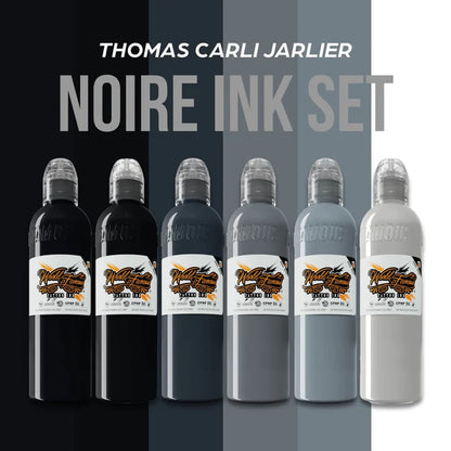 World Famous-Thomas Carli Jarlier Noire Ink Set