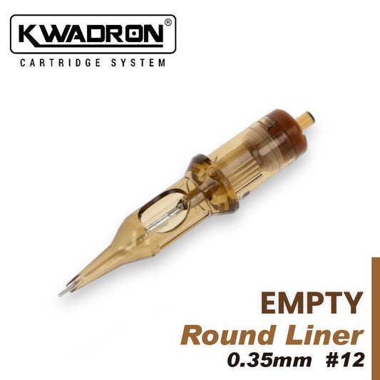KWADRON-EMPTY ラウンドライナー 0.35mm #12(ERLLT)