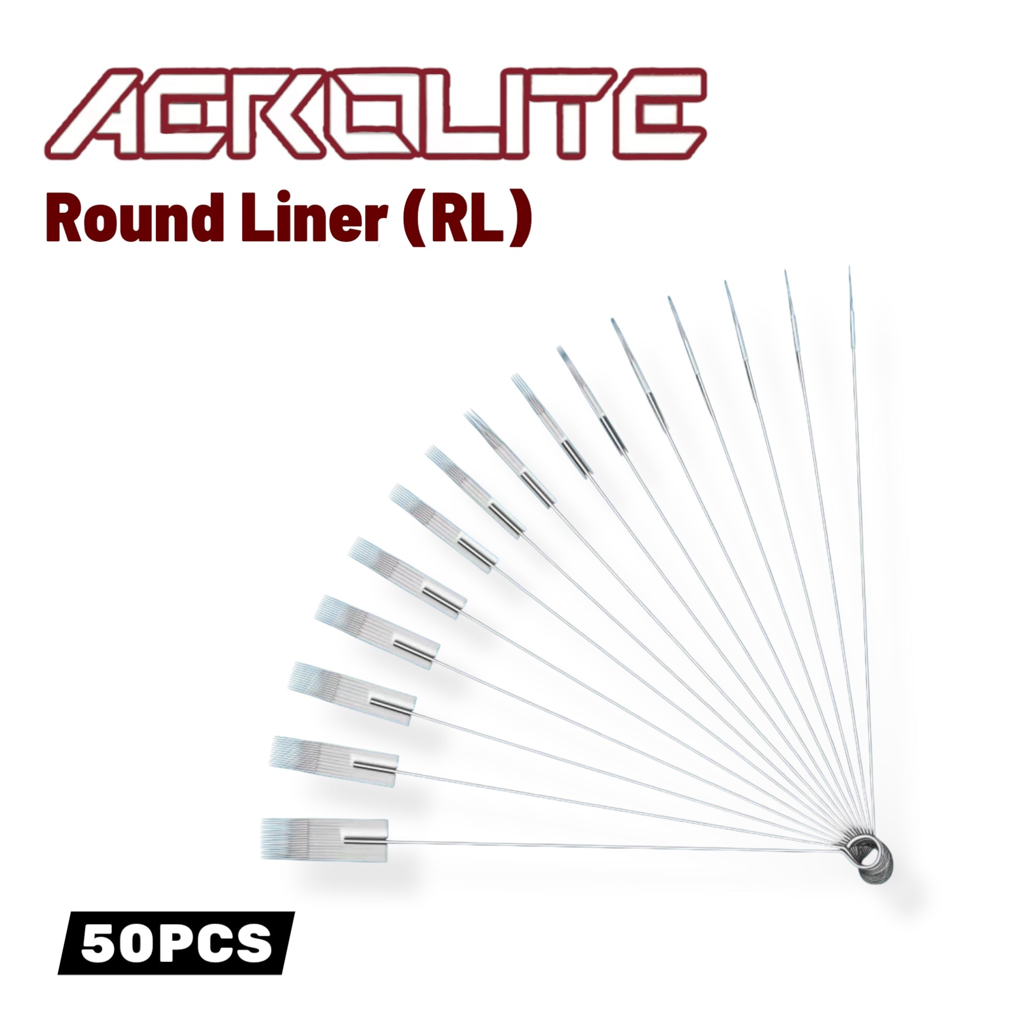 Aerolite タトゥーニードル ラウンドライナー(RL) – InkSpire Tattoo