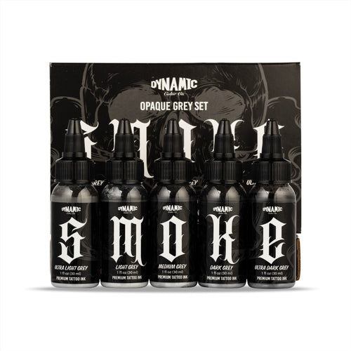 Dynamic-Smoke Opaque Greys Set