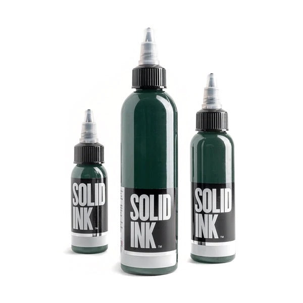 Solid Ink-Dark Green 018