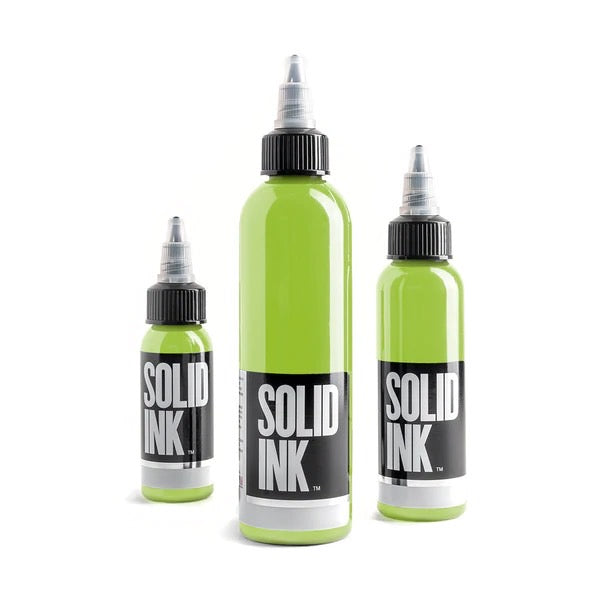 Solid Ink-Lime Green 030